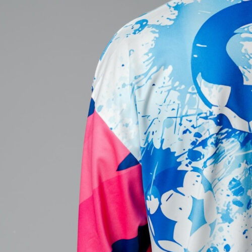 All-over Print Long Sleeve Hooded T-shirt (With Pocket) All-over Print Long Sleeve Hooded T-shirt (With Pocket)