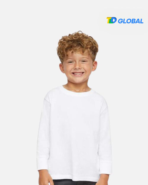Toddler Fine Jersey Long Sleeve Tee 3302 (Made in US)