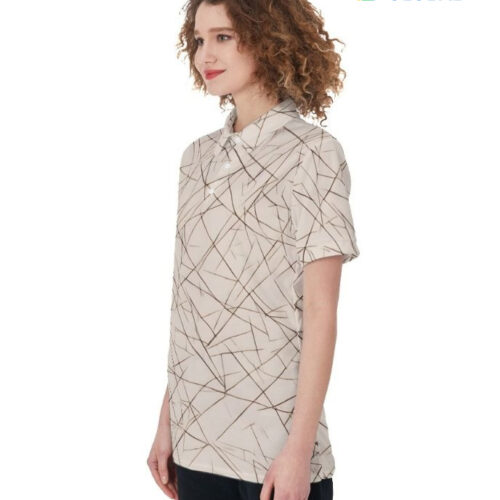 All-over Print Women's Polo Shirt (Made in China) All-over Print Women's Polo Shirt (Made in China)