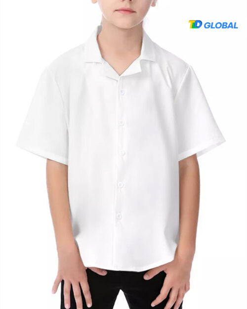 Youth Short-sleeve Hawaiian Shirt (Made in China)