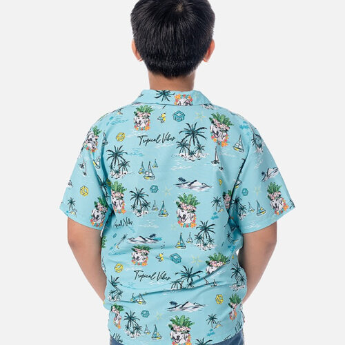 All-over Print Youth Short-sleeve Hawaiian Shirt All-over Print Youth Short-sleeve Hawaiian Shirt