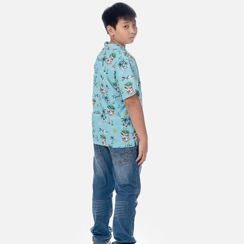 All-over Print Youth Short-sleeve Hawaiian Shirt All-over Print Youth Short-sleeve Hawaiian Shirt