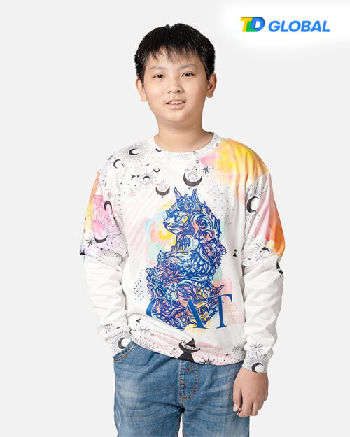 All-over Print Youth Sweatshirt (Midweight)