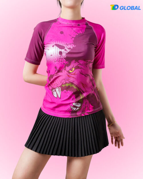 All-over Print Women's Short-sleeve Rash Guard