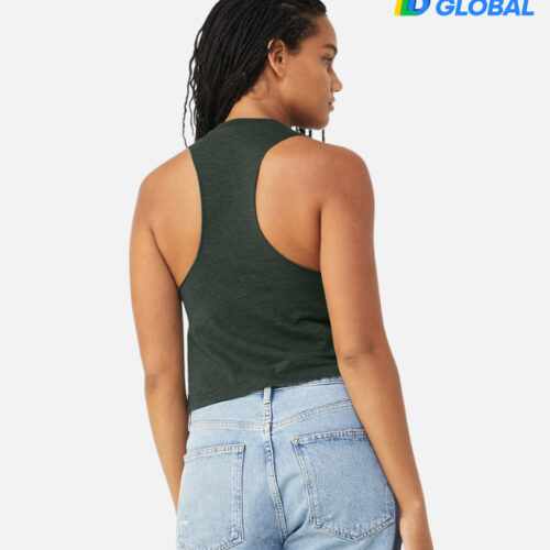 Women's Racerback Crop Tank Bella Canvas 6682 (Made in US) Women's Racerback Crop Tank Bella Canvas 6682 (Made in US)
