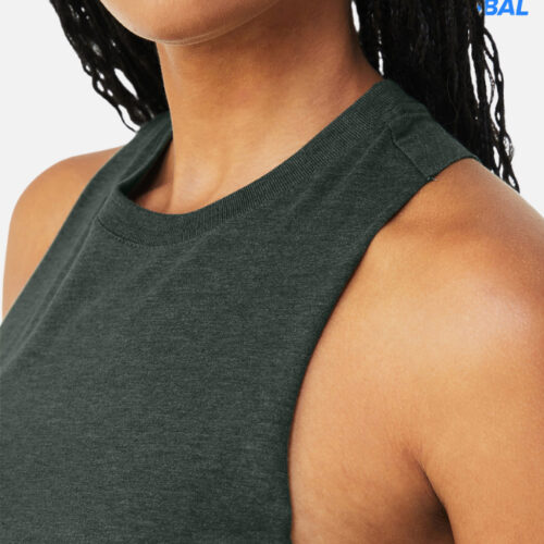 Women's Racerback Crop Tank Bella Canvas 6682 (Made in US) Women's Racerback Crop Tank Bella Canvas 6682 (Made in US)
