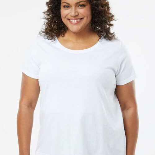 Ladies Curvy Jersey LAT 3816 (Made in US)