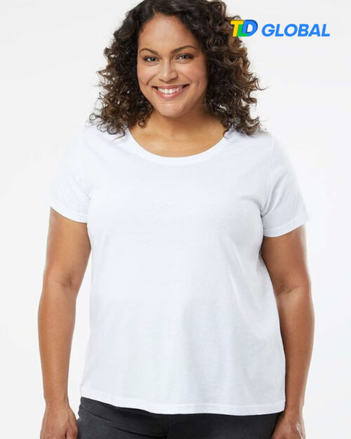 Ladies Curvy Jersey LAT 3816 (Made in US)