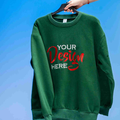 Embroidered Classic Unisex Sweatshirt Embroidered Classic Unisex Sweatshirt