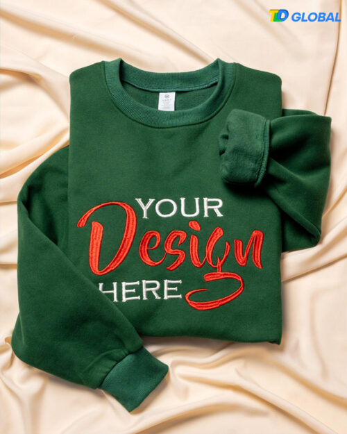 Embroidered Classic Unisex Sweatshirt