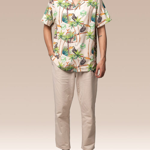 All-over Print Comfort Short-sleeve Hawaiian Shirt All-over Print Comfort Short-sleeve Hawaiian Shirt