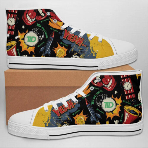 High Top Canvas Shoes (Made in China) High Top Canvas Shoes (Made in China)