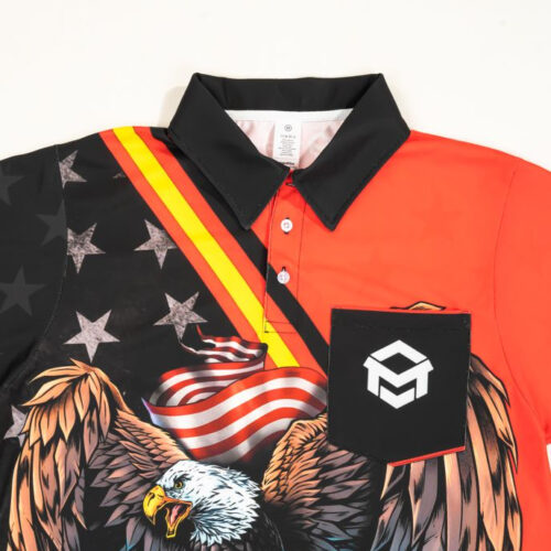 All-over Print Pocket Polo Shirt (Midweight) All-over Print Pocket Polo Shirt (Midweight)