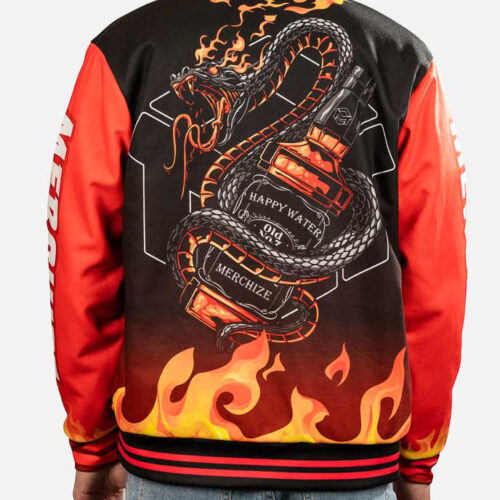All-over Print Baseball Jacket All-over Print Baseball Jacket