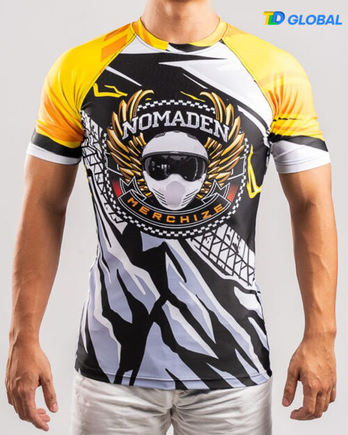 All-over Print Short-sleeve Rash Guard
