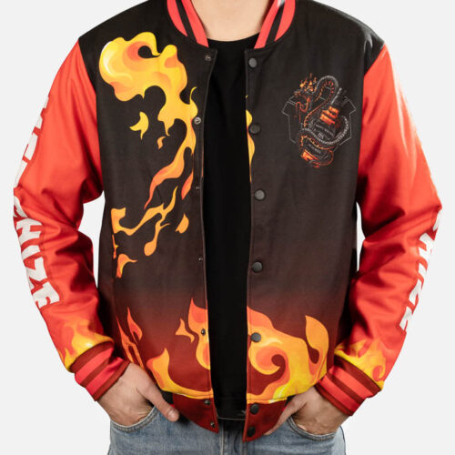 All-over Print Baseball Jacket All-over Print Baseball Jacket