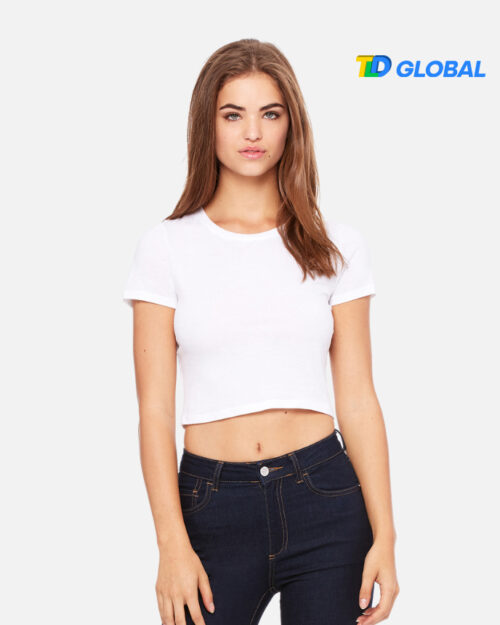 Women’s Crop Tee Bella Canvas 6681 (Made in US)