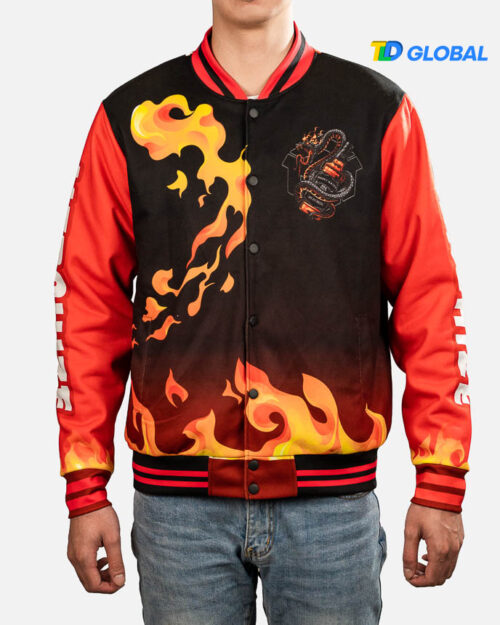 All-over Print Baseball Jacket