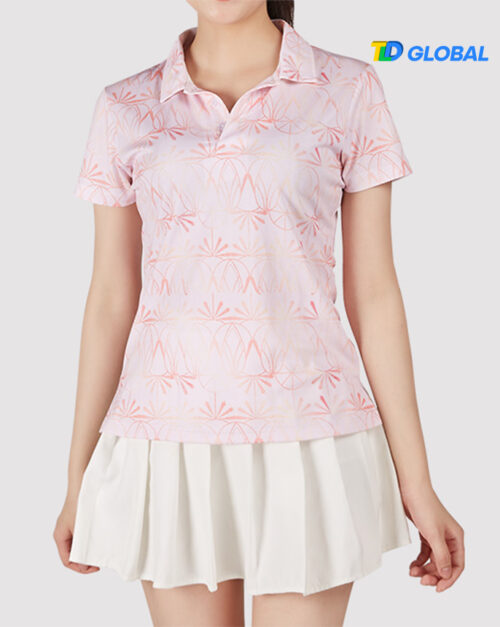 All-over Print Women's Polo Shirt (Midweight)