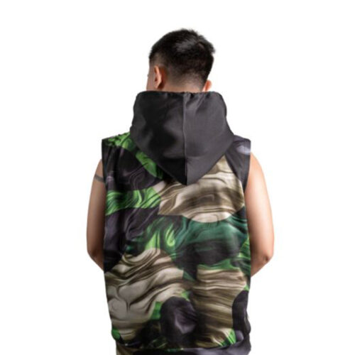 All-over Print Sleeveless Hoodie (Midweight) All-over Print Sleeveless Hoodie (Midweight)