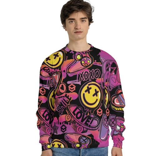 All Over Print Sweatshirt (Lightweight)