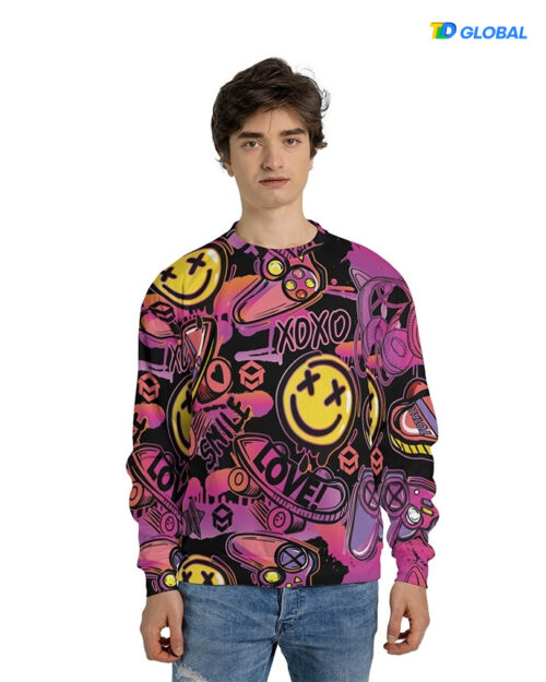 All Over Print Sweatshirt (Lightweight)