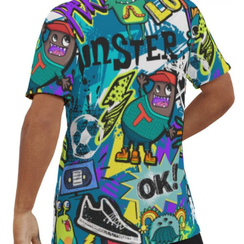All-over Print T-shirt (Made in China) All-over Print T-shirt (Made in China)
