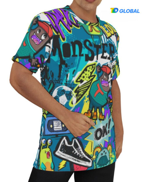 All-over Print T-shirt (Made in China)