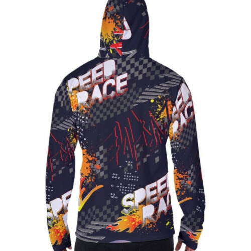 All-over Print Gaiter Hoodie (Made in China) All-over Print Gaiter Hoodie (Made in China)