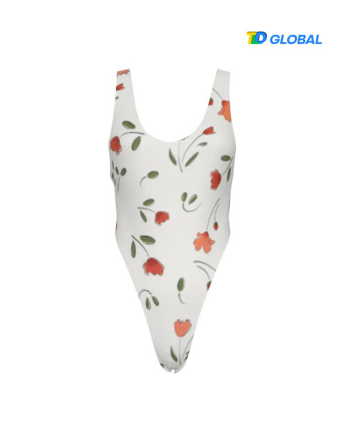 All-over Print One-Piece Swimsuit (Made in China)